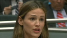Jennifer Garner breaks down crying while testifying for anti-paparazzi bill