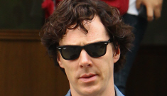Benedict Cumberbatch wants us to focus on Egypt instead   of his Sherlock curls