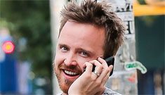 Aaron Paul personally calls   up Twitter followers:   awesome, bitches?