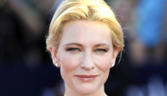 Cate Blanchett in creamy Armani Privé in Deauville: gorgeous or overworked?