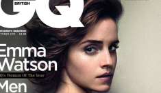 “Emma Watson is GQ UK’s cover girl and woman of the year” links