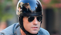 Justin Theroux did something weird & amazing with Velcro to avoid parking tickets