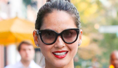 “Olivia Munn wore 4-inch Louboutins to go shopping in New York” links