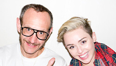 Miley Cyrus posed for Uncle Terry again, continues flame war with Sinead O’Connor