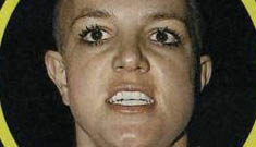 Did crazed Britney write 666 on her head and try to hang herself in rehab?