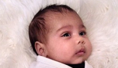 Kim Kardashian posts a second photo of North West, who was left with Kris Jenner