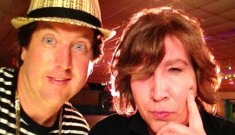 Marilyn Manson dumps the goth for ‘Eastbound & Down’: he looks like Lily Tomlin?!