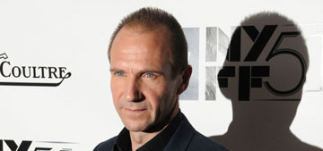 Ralph Fiennes, 50, attends his NYFF tribute: would you hit it for nostalgia’s sake?