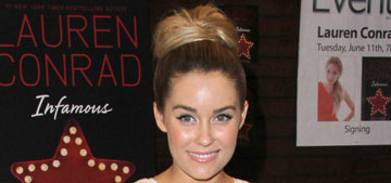 Lauren Conrad got engaged to some guy so she could finally plan her wedding
