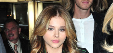 Chloe Moretz covers Dazed & Confused as a cute goth: gorgeous or too much?