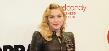 Madonna in leather for Berlin ‘Hard Candy’ gym opening: budget, plastic or hot?