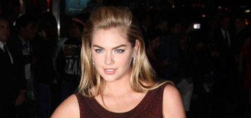 Kate Upton in Azzedine Alaïa at the ‘Night of Stars’ event: frumpy & unflattering?