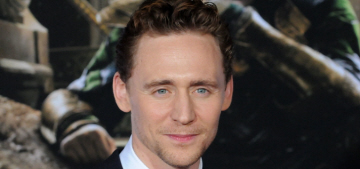 Tom Hiddleston, velvet-less at the LA premiere of ‘Thor 2’: gorgeous or cheesy?