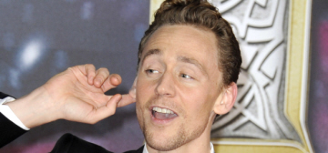 Alright, Tom Hiddleston.  You win.  You are the cutest thing ever, in the world.