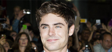 “Zac Efron broke his jaw in a strange & scary accident at his home” links