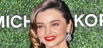 Does Miranda Kerr Photoshop images of herself to make her waist look smaller?