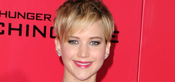 Jennifer Lawrence in cheeky Dior for ‘Catching Fire’ LA: avant garde or fug?