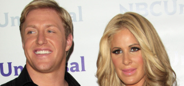 Kim Zolciack just gave birth to twins last week & she’s already a ‘size 4’ apparently