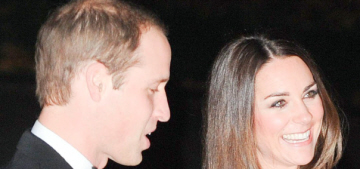Duchess Kate repeats a black lace Temperley gown: ‘thrifty’ or boring?