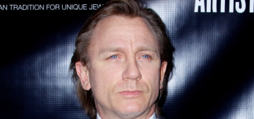 “Daniel Craig was all mullets, pouts and grumpy sex appeal in NYC” links