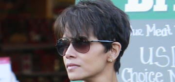“Halle Berry steps out nine weeks after giving birth to Maceo-Robert” links