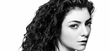 Lorde: ‘I’m a hugely sex-positive person & I have nothing against anyone getting naked’