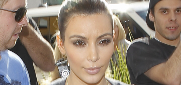 Kim Kardashian: ‘It’s sick… to insinuate that I would wax my daughter’s eyebrows’