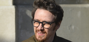 James McAvoy shows off his nerd-hot glasses in NYC: would you hit it?