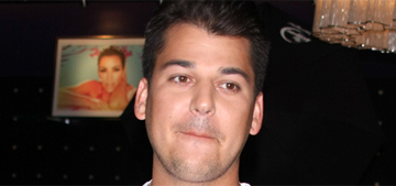 Does Rob Kardashian have a secret lovechild with a woman who hates fame?