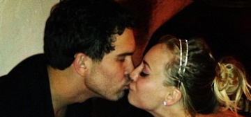 Kaley Cuoco posts more photos of her ‘petal pink’ Vera Wang wedding gown: pretty?