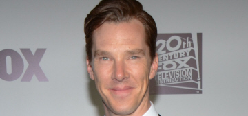 Benedict Cumberbatch came to LA to party: would you shag it senseless?