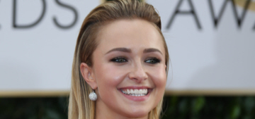 Hayden Panettiere puchased, wore off-the-rack Tom Ford to the Globes: tacky?