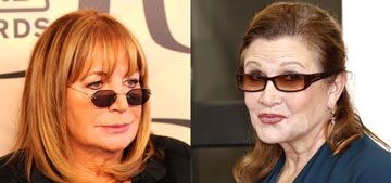Enquirer: Penny Marshall & Carrie Fisher are a couple? (Update: exclusive denial)