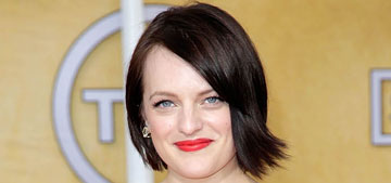 Elisabeth Moss in Michael Kors and the ladies in red at the SAGs: who worked it?