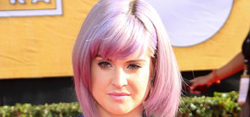 Kelly Osbourne in all purple at the SAGs: sleek or too matchy matchy?