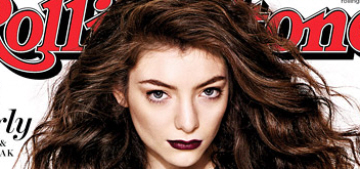 Lorde covers RS: ‘I’m not completely impervious to insult, I’m a human being’