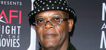 Samuel L. Jackson scolds reporter who mistakes him for Laurence Fishburne