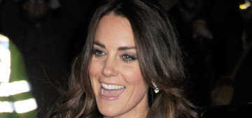 Duchess Kate repeats a Jenny Packham, wears the Queen’s diamonds: lovely?