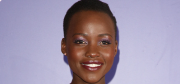 Lupita Nyong’o in pink Chanel at a pre-BAFTA party: sophisticated or cloying?