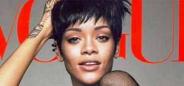 Rihanna: ‘My jewelry’s all fake from Claire’s’ & ‘I love to wear men’s clothes’