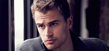 Theo James preps out for GQ & broods in Vanity Fair: hot or too fratty?