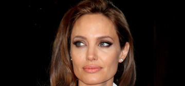 Angelina Jolie traveled to Lebanon to visit thousands of Syrian refugee children