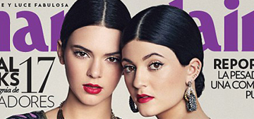 Kendall & Kylie Jenner share a Marie Claire cover: lovely or overrated?