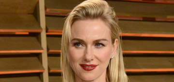Naomi Watts in white Calvin Klein at the Oscars: too simple or lovely?
