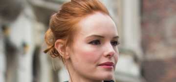 Kate Bosworth shows off her new ginger hair in NYC: unflattering or cute?