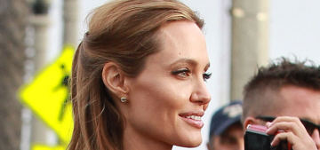 Angelina Jolie says she & Brad ‘would both prefer that the kids didn’t become actors’