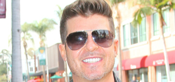 Robin Thicke partied with Leo DiCaprio: ‘No girls were allowed in their booth’