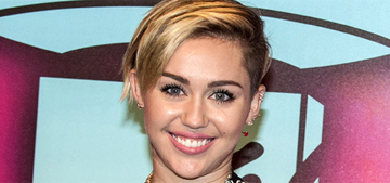 Miley Cyrus got a sad kitty tattoo inside her lower lip: gross or cool?