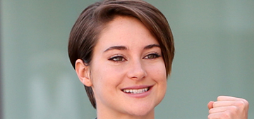 Shailene Woodley shampoos monthly, loves giving sunshine to her vagina