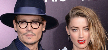 Johnny Depp wears a man-gagement ring for Amber Heard: sweet or strange?
